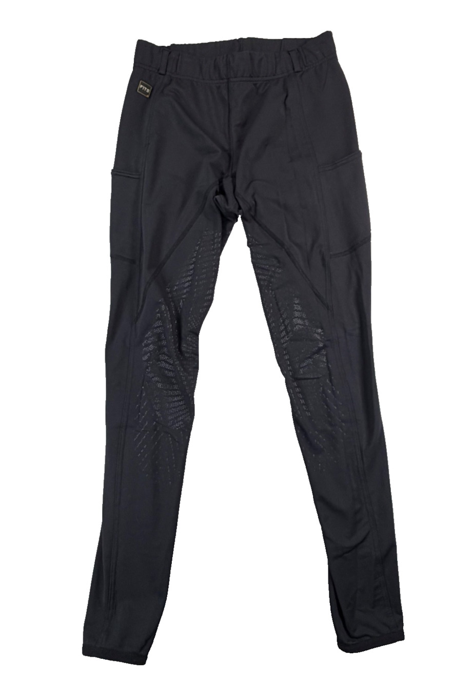 FITS Lite / Summer Riding Tights with Pockets in Black (Women's Size L)